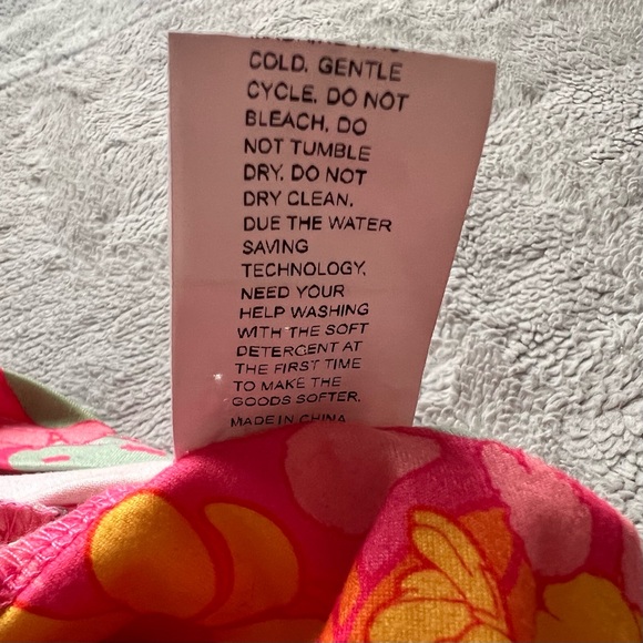 Shein Floral Hippie Retro Bohemian Two-Piece Bell Bottom Halter Crop Top Outfit - Picture 12 of 17